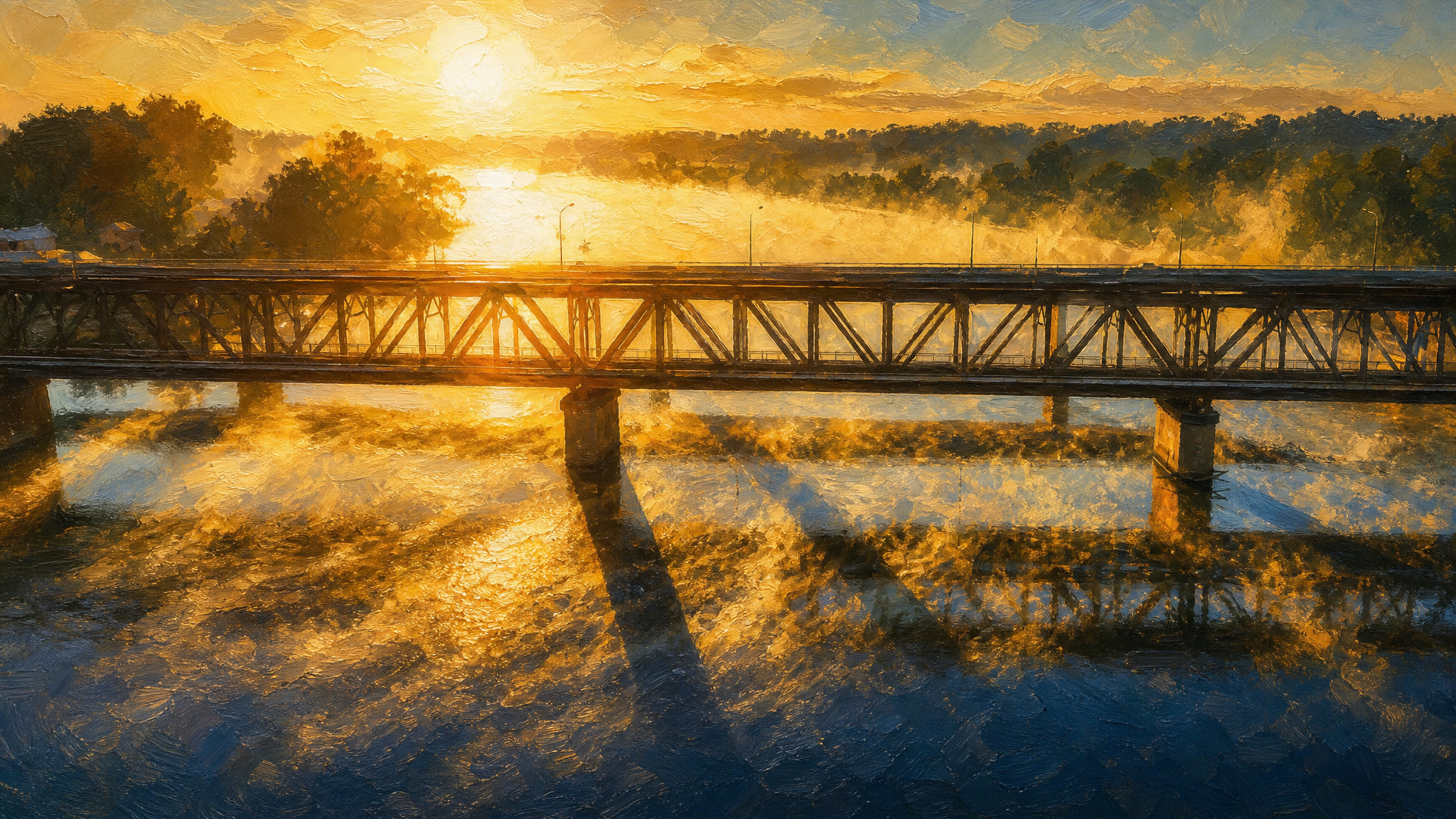 Grafton morning watercolour