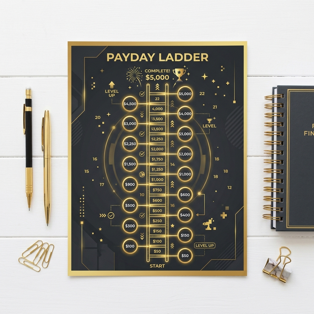 Payday Ladder Savings Challenge